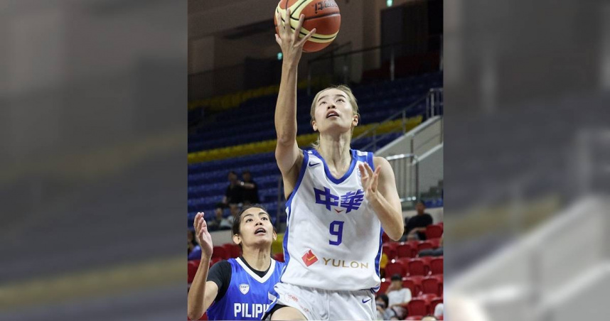 中華隊好手林文佑2日在瓊斯盃女籃貢獻14分，助隊收下勝利。（圖／中國時報杜宜諳攝）