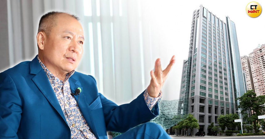 御盟集團總裁邵永添首度對外大談晶英行館改掛國際牌的心聲，沒有國際品牌、行銷平台的支援，這座頂級商務酒店只能吃台灣市場。（圖／方萬民攝）