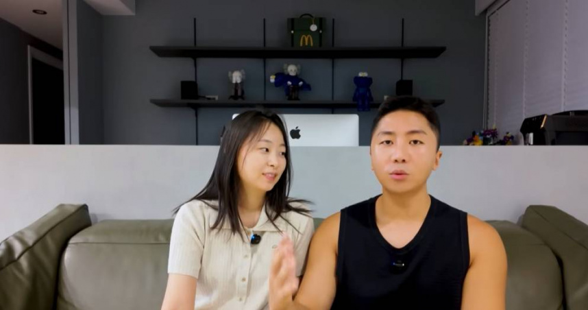 肌肉山山分享夫妻倆的求子之路。（圖／翻攝自YouTube「肌肉山山jiroushanshan」）