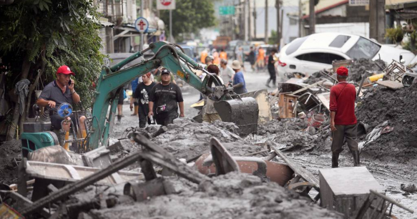 花蓮光復鄉災情進入第6日，搜救人員持續在重點區域執行搜索任務。（圖／報系資料照）