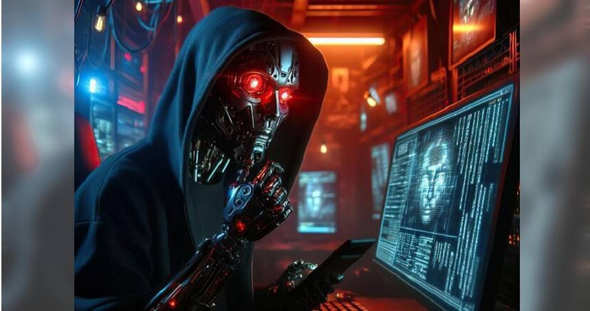 英國雲端技術龍頭近期遭駭客入侵。（示意圖／廖梓翔AI製圖）