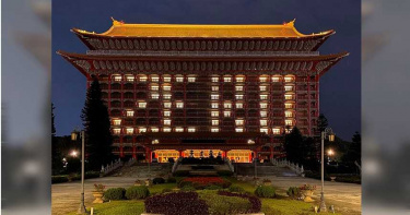 台灣睽違36天0確診 圓山大飯店「亮燈4字」傳遞好消息