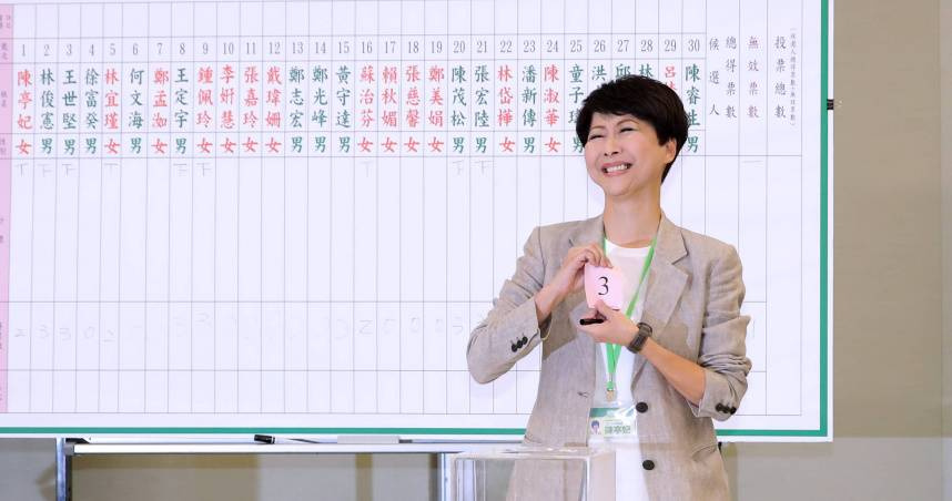 民進黨台南議長選舉曾經歷兩次跑票事件，而立委陳亭妃在其中的角色受到黨內人士的質疑。（圖／報系資料照）