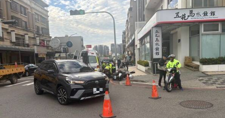 清晨上班路成最後一程！移工騎士遭左轉休旅車擦撞　再撞電桿