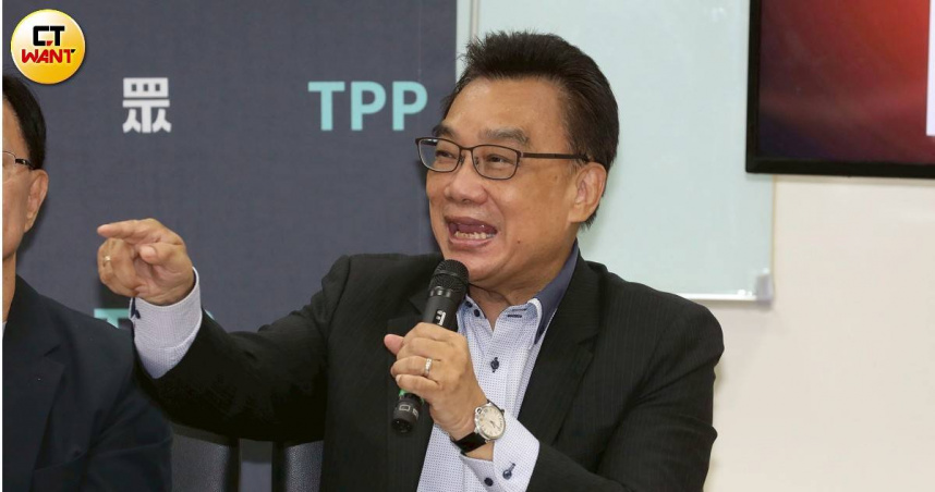 民眾黨立委林國成因在造勢場合以粗口辱罵總統賴清德，遭北檢依《公然侮辱罪》起訴。（圖／CTWANT攝影組）