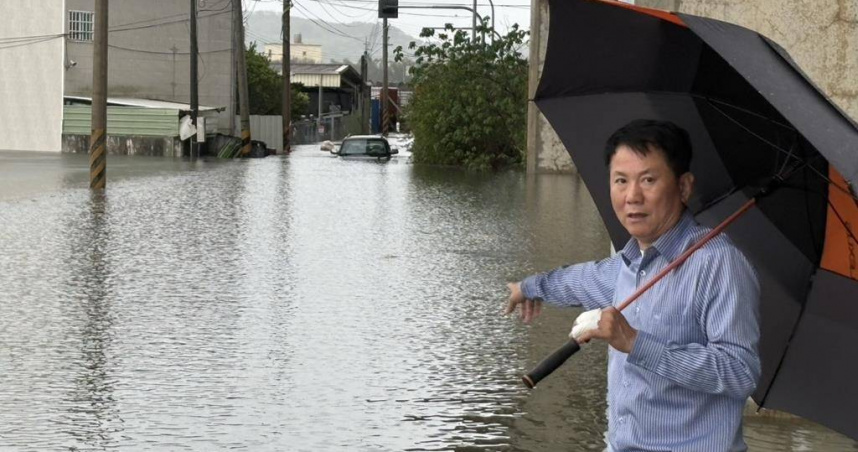 暴雨狂襲苗栗！西瓜田全滅、道路斷裂成孤島　後龍淹水如末日現場