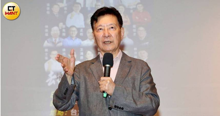 趙少康表示，民進黨政府編這麼多錢，真正想拼的根本不是台灣的出生率，而是自己的得票率。（圖／方萬民攝）