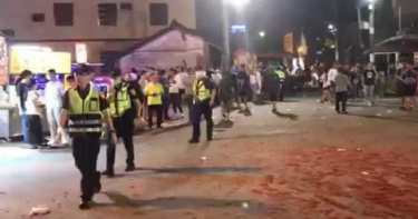 台中清水宮廟陣頭大亂鬥 警快打部隊逮2滋事者