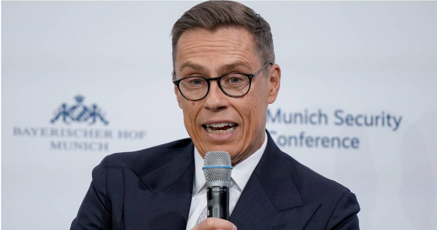 芬蘭總統史塔布（Alexander Stubb）。（圖／達志／美聯社）