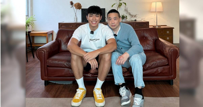 王ADEN為爸媽的愛情故事寫歌。（圖／愛騰音樂有限公司提供）