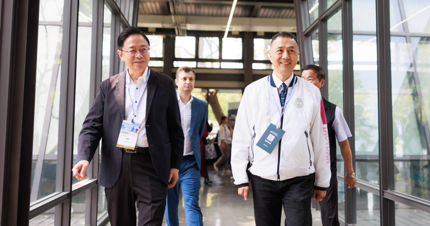 桃園市長張善政帶領市府團隊，與企業攜手共度關稅挑戰。 (圖片提供／桃園市政府)