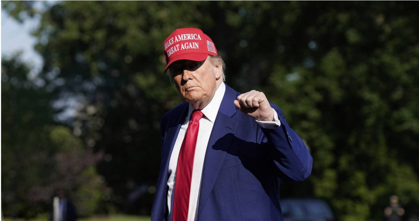 美國總統川普（Donald Trump）。（圖／達志／美聯社）