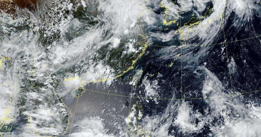 太平洋高壓籠罩，加上高層冷心低壓接近，近日有午後雷陣雨。（圖／中央氣象署）