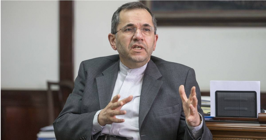 伊朗副外長拉萬奇（Majid Takht-Ravanchi）。（圖／達志／美聯社）