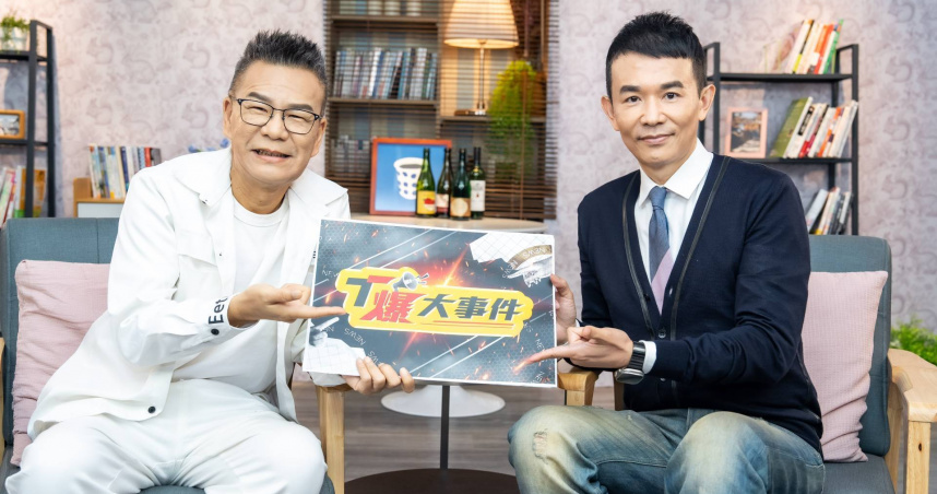 沈玉琳（左）接受謝向榮專訪。（圖／TVBS提供）