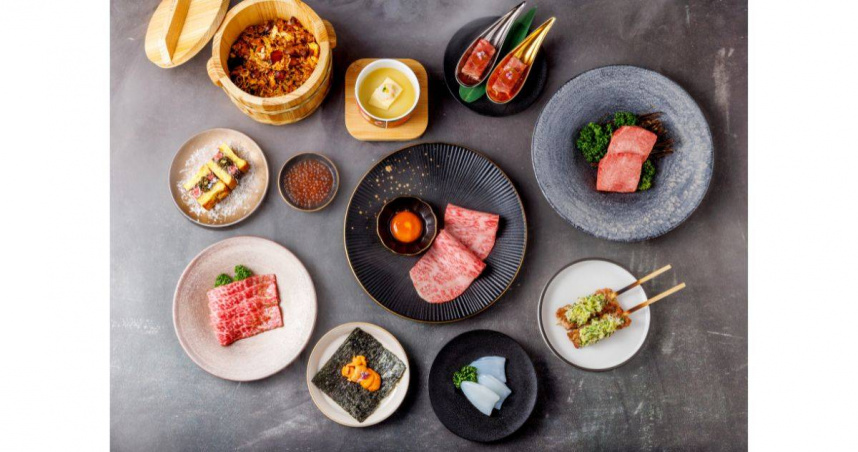 牛B焼肉 ギュービー焼肉菜色全面升級套餐餐點全亮相。由新東陽集團完善供應。（圖片提供／牛B焼肉）