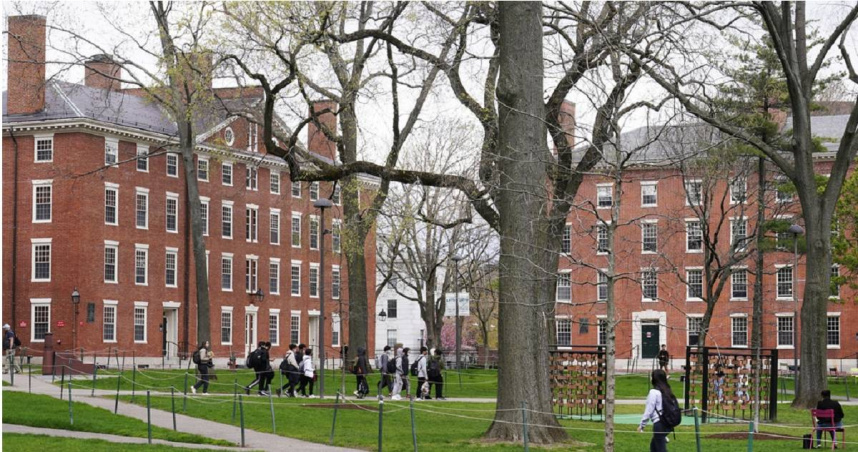 美國哈佛大學（Harvard University）。（圖／達志／美聯社）