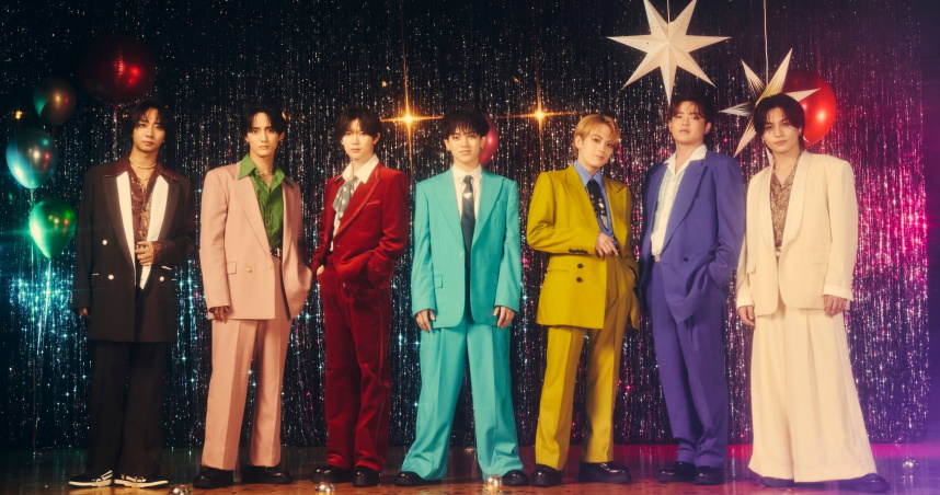 Travis Japan獻唱主題曲，松田元太（右）更為隊長大獅配音。（圖／馬棋朵提供）