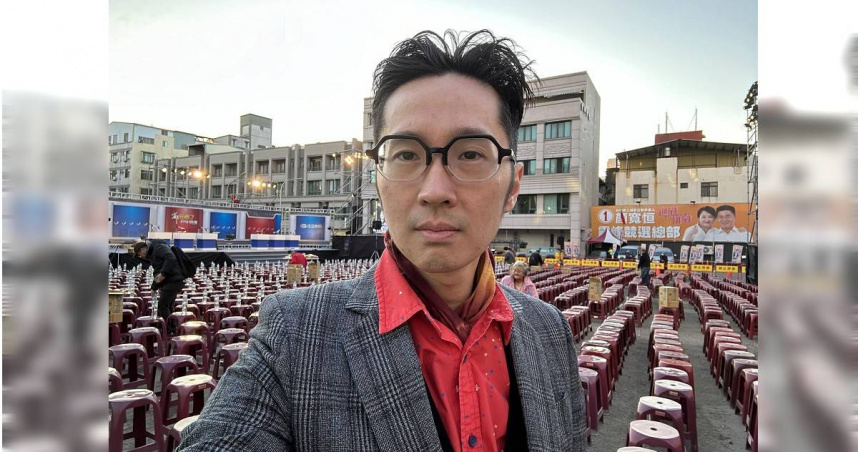 時事評論員溫朗東稱因難支持林岱樺決定退出派系及選舉，引發黨內人士不滿。（圖／翻攝自溫朗東臉書）