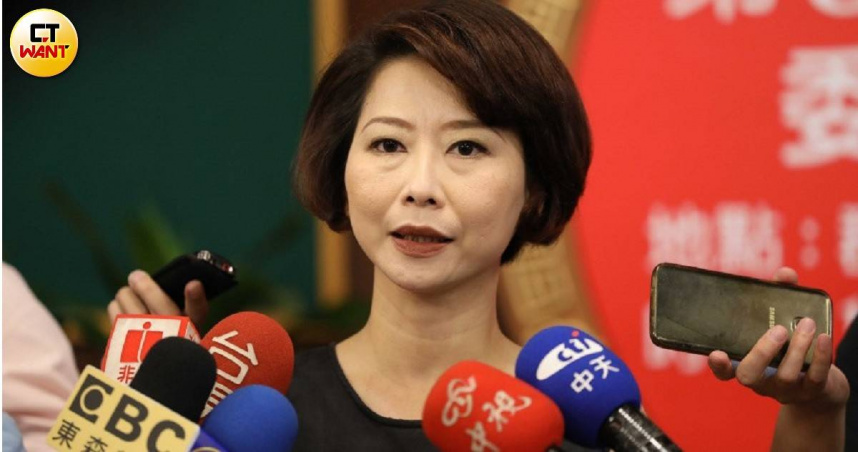 民進黨立委陳亭妃呼籲，黨內在初選期間應避免互相攻擊。（圖／CTWant攝影組）