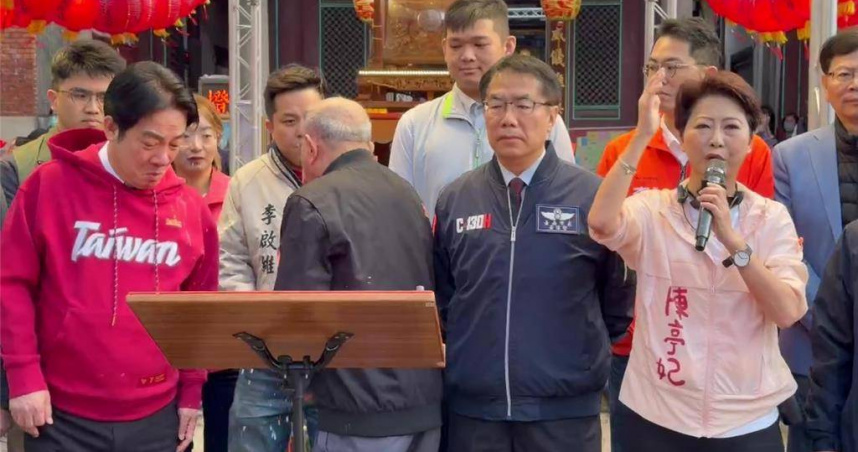 賴清德前往台南祀典武廟，活動中林姓主委突感不適「噴射性嘔吐」，表示疑似感染諾羅病毒。（圖／報系資料照）