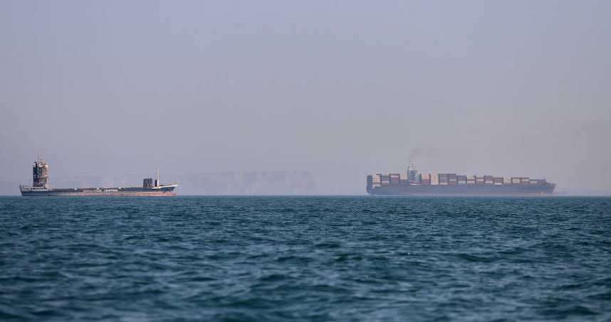 伊朗宣布關閉全球重要能源航道荷莫茲海峽（Strait of Hormuz）。（圖／達志／美聯社）
