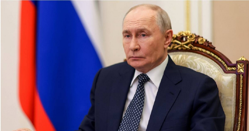 俄羅斯總統普丁（Vladimir Putin）。（圖／達志／美聯社）