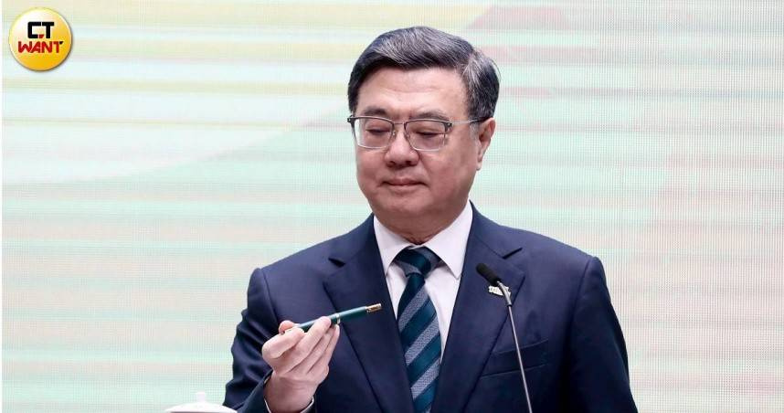 行政院長卓榮泰決定不副署《台灣兒少成長及未來帳戶條例》，再掀朝野憲政攻防。（圖／侯世駿攝）