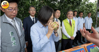 總統蔡英文強調 確保中秋文旦價格