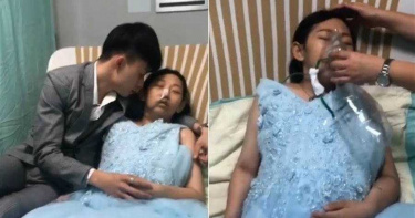 25歲癌末女盼見母一面 「媽媽來了」掩面悲泣:懷胎10月,怎能不心痛?
