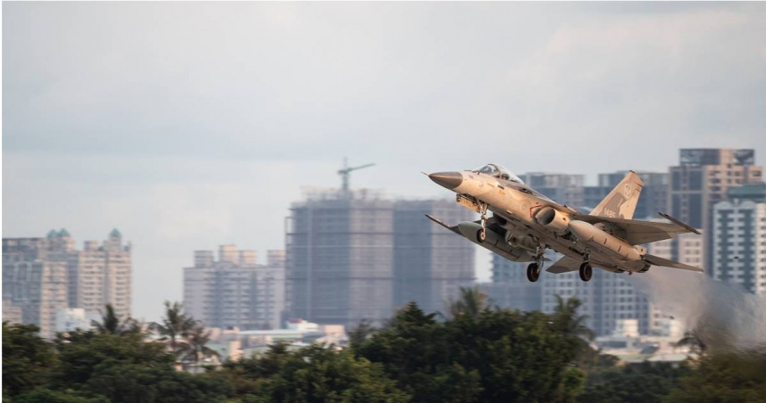 IDF經國號戰機執行聯合防空作戰任務。（示意圖／報系資料照）