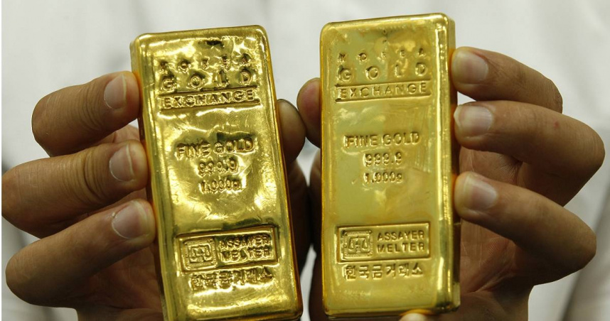 金價近日破2900美元。（圖／達志／美聯社）