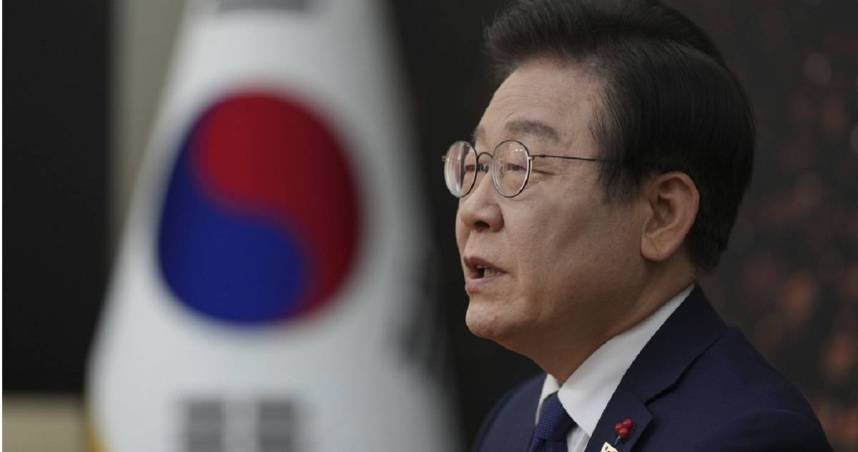 尹錫悅下台後，南韓「共同民主黨」黨魁李在明被視為有望競爭總統大位的有力人選。（圖／達志／美聯社）