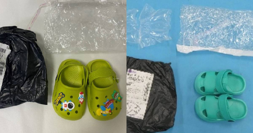 相關機構抽檢發現,50雙「兒童涼拖鞋」裡,就有25雙鄰苯超標,最高超標倍數達509倍。(圖/翻攝微博)