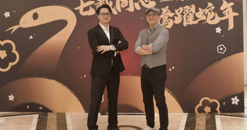 渠道商學院兩位創辦人初宗霖(左)、李忠儒(右)（圖／渠道商學院提供）。