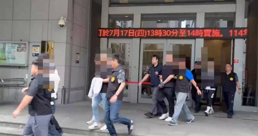 松山區牙醫診所5月19日爆發醫療暴力事件，警方在26日成功逮捕6名犯嫌。（圖／翻攝畫面）