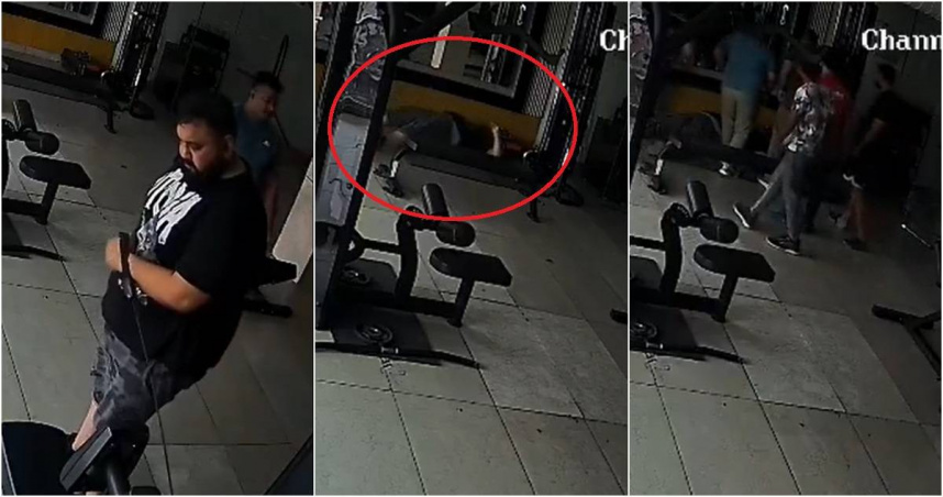 近日，印度一名35歲的壯漢在健身房進行重訓時，剛開始運動不久就倒地昏迷，最終搶救不治。（圖／翻攝X／Vinod Katwal）