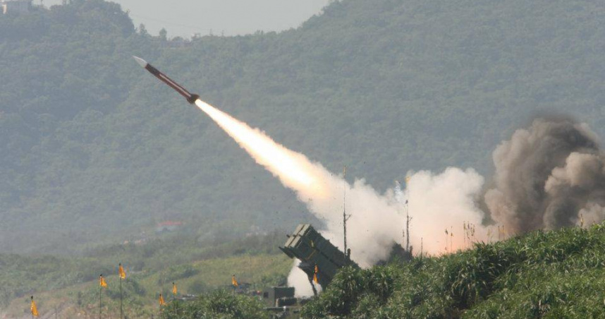 愛國者二型飛彈。圖僅示意，與本文無關。（示意圖／翻攝自臉書／國防部發言人）