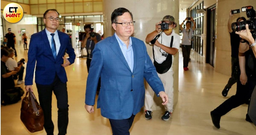 前行政院副院長鄭文燦（圖）被控涉及澳門酒店行，鄭文燦怒告開記者會踢爆的新北市議員林國春涉及妨害名譽，但近日又悄悄撤告。（資料照／方萬民攝）