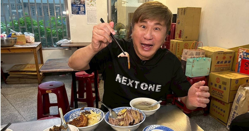 胡瓜到台南吃美食。（圖／下面一位提供）