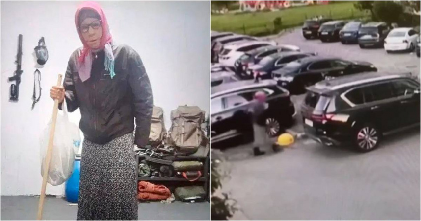 一名年僅19歲的烏克蘭男性喬裝成老婦人，企圖暗殺俄軍工業高層。（圖／翻攝自俄羅斯聯邦安全局公共關係中心）