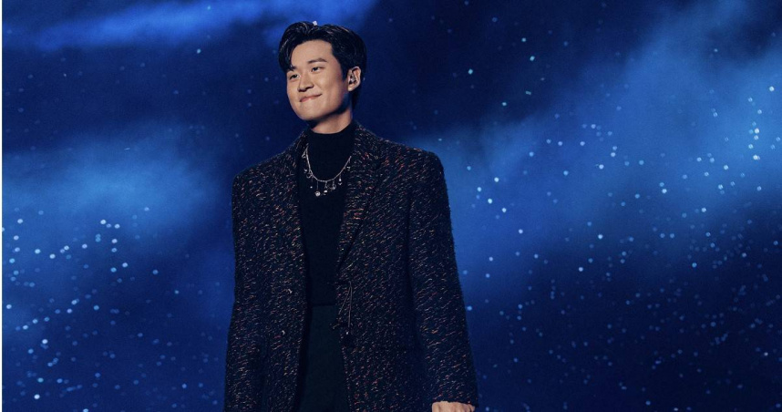 周興哲在上海虹口足球場舉辦《Odyssey·Star旅程·星空》演唱會。（圖／星空飛騰提供）