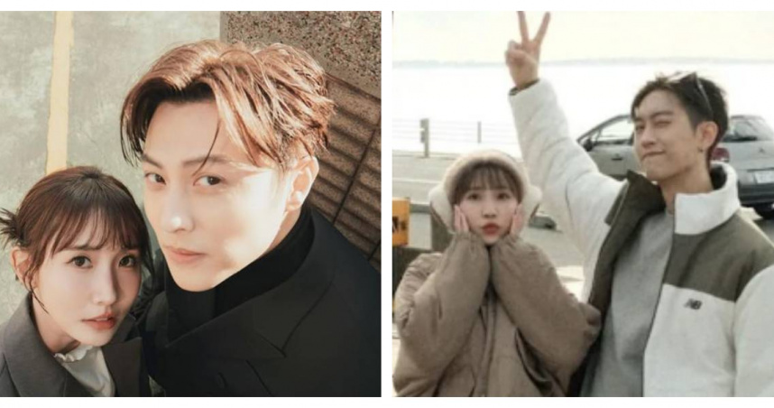 范姜彥豐爆料妻子粿粿與王子婚內關係不當，三人過往互動也被網友翻出檢視。（圖／翻攝自IG，＠meigo.c 、 ＠zack_fanchiang）