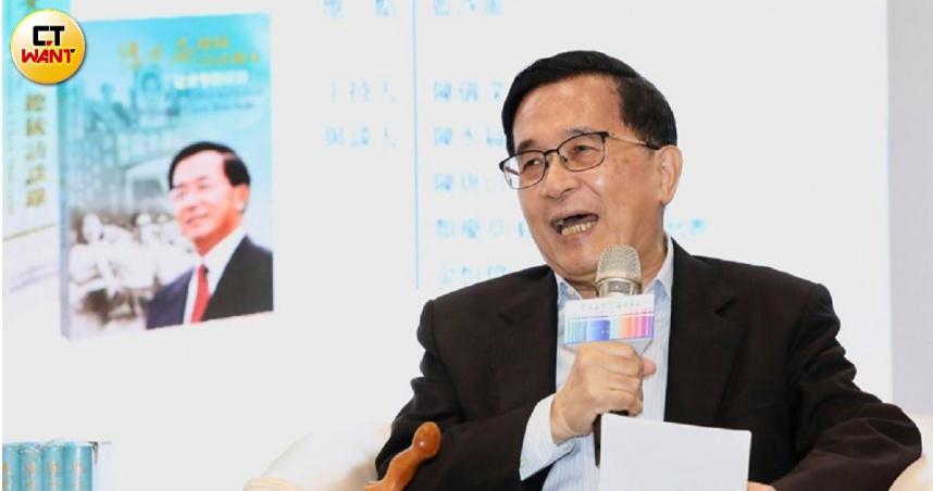 前總統陳水扁（圖）近期活網分享生活大小趣聞自嘲開拓交友難不倒「E人阿扁」。（圖／方萬民攝）