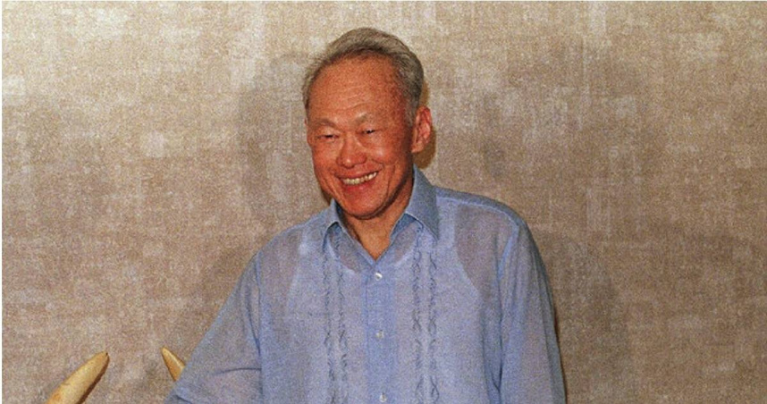 新加坡首任總理李光耀（Lee Kuan Yew）。（圖／達志／美聯社）