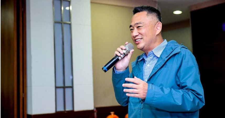 楊鎮浯決定不參加本次的金門縣長選舉。（圖／翻攝自楊鎮浯臉書）