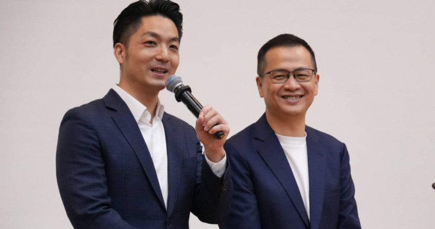 羅智強對比蔣萬安跟沈伯洋防颱的態度和行動，強調「真是天壤之別」。（圖／翻攝自羅智強臉書）