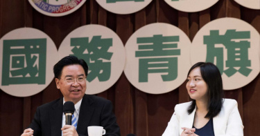 江啟臣不要神隱!民進黨發言人謝佩芬批盧秀燕「硬上AIT」 有違外交慣例