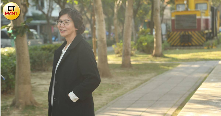 民眾黨前立委蔡壁如。（圖／黃鵬杰攝）