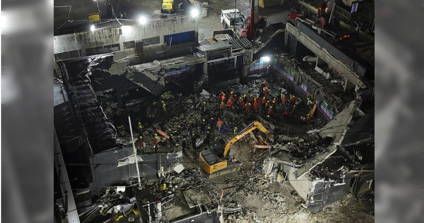 夜店「Jet Set」發生屋頂坍塌事故，造成百餘人死傷。（圖／達志／美聯社）